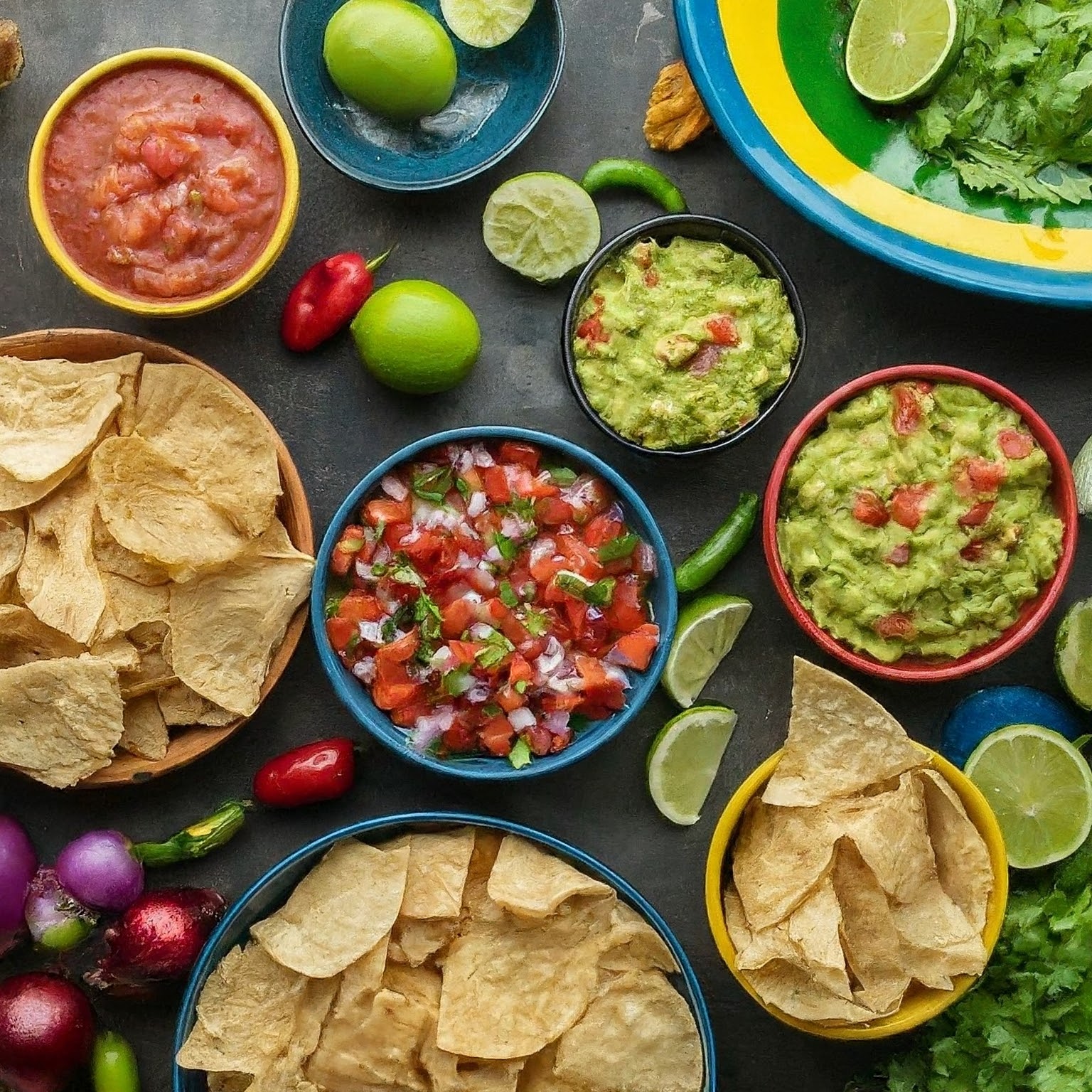 Guacamole & Salsa Bar
