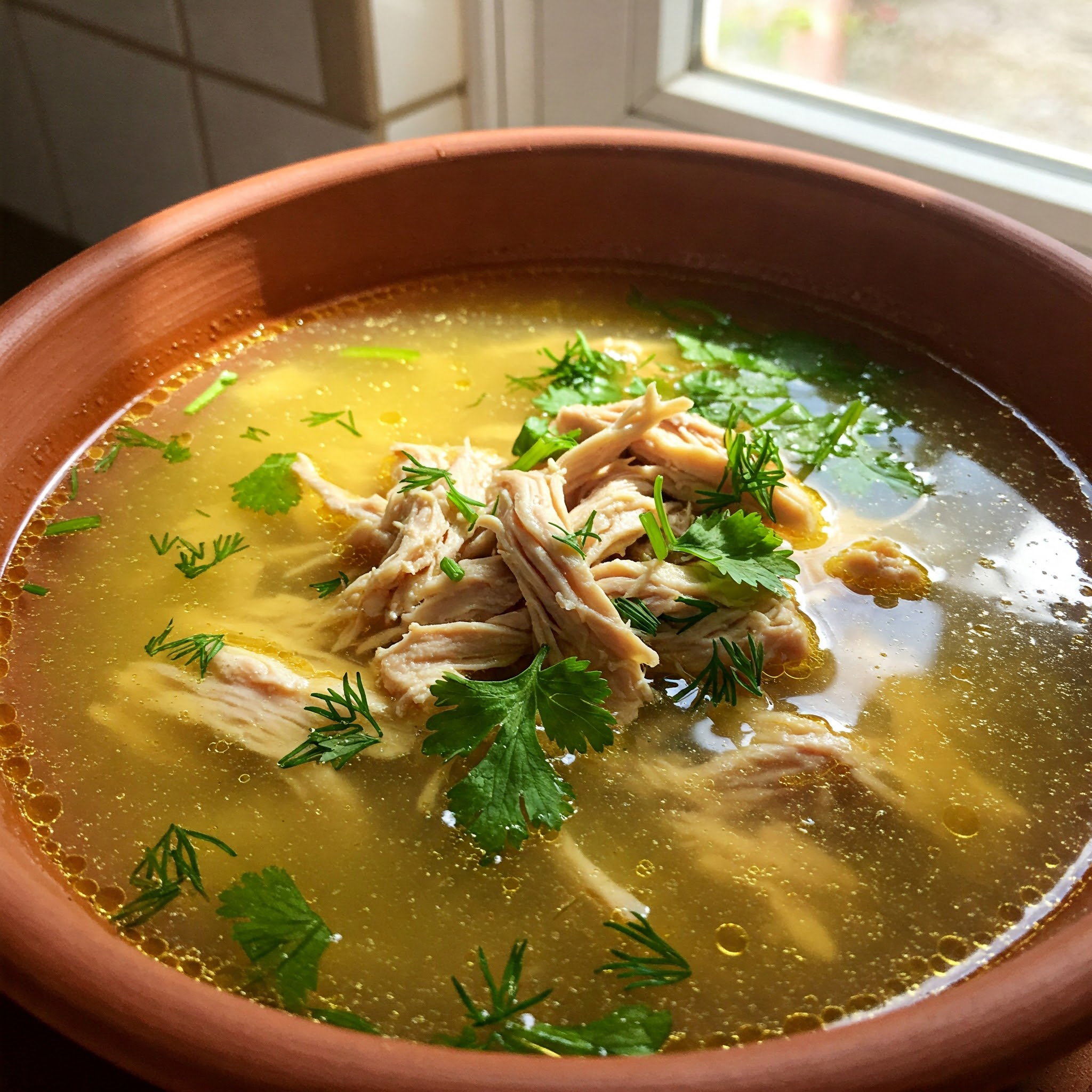 Chikhirtma – Delicious Georgian Chicken Broth